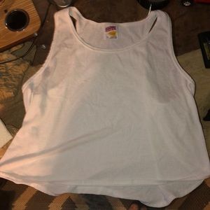 White tank top